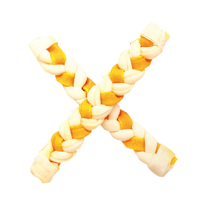 EXPANDED RAWHIDE BRAIDED STICK 1
